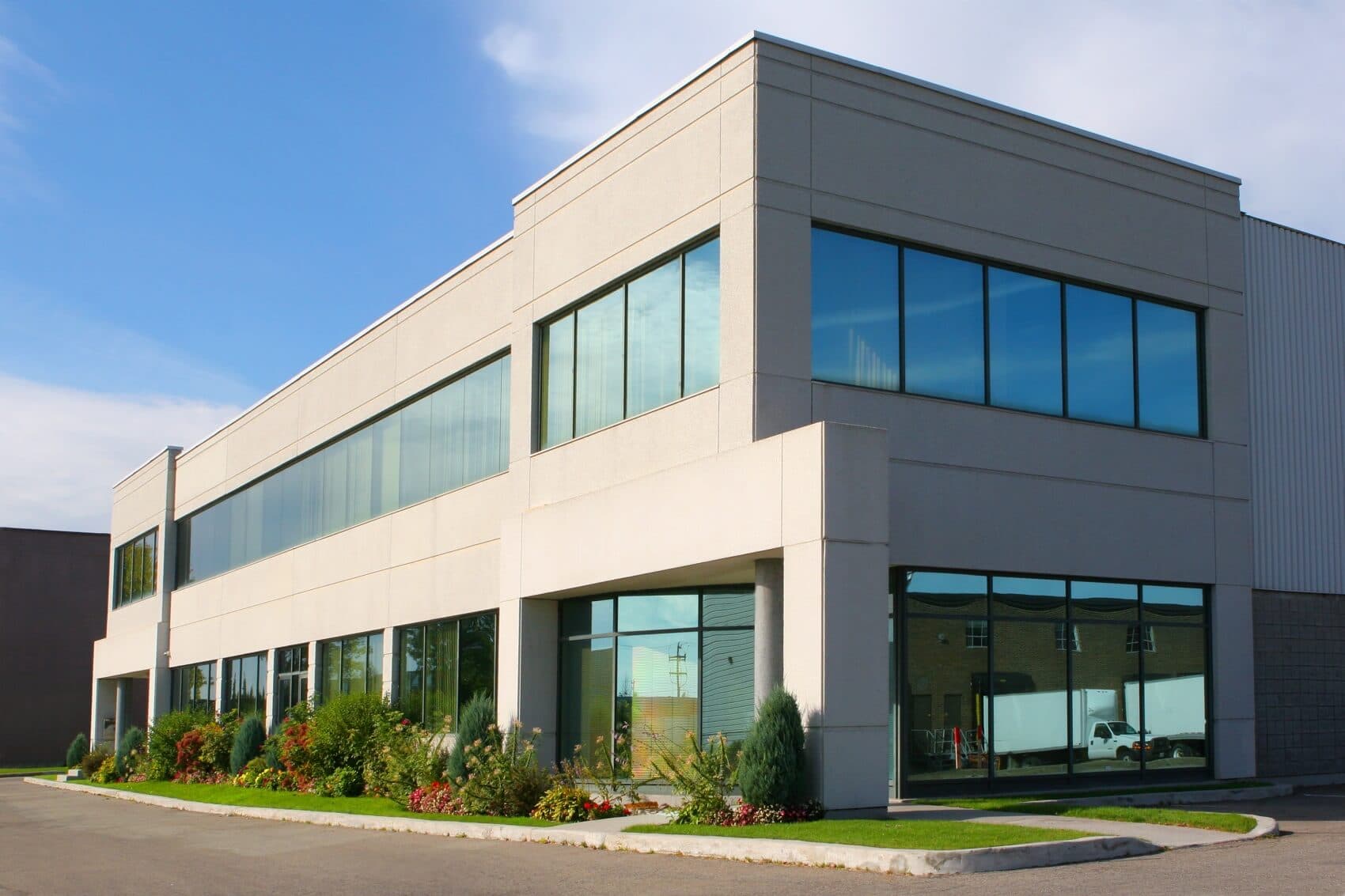 Corporate Campus Concrete commercial concrete contractors
