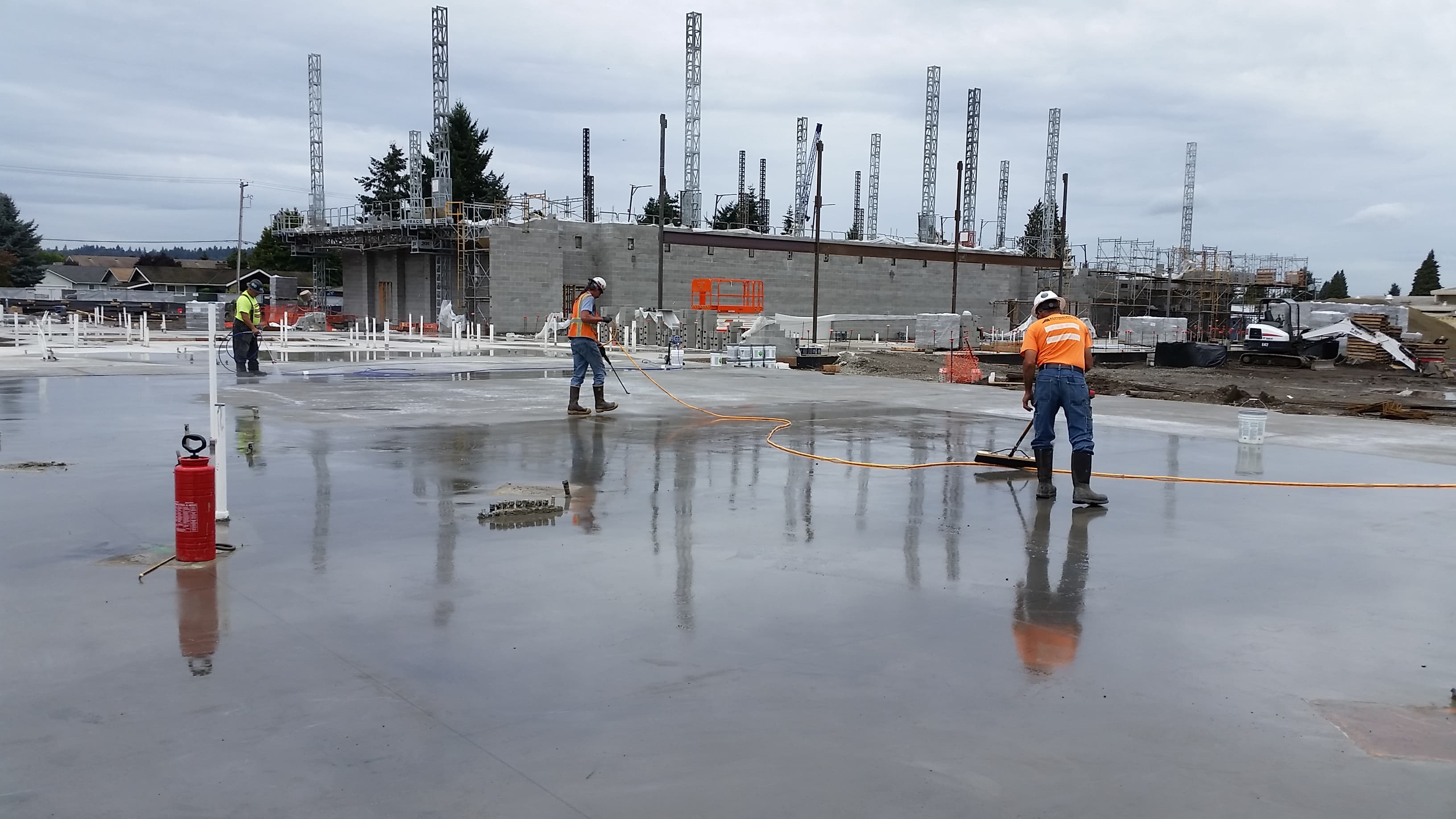 Education Campus Concrete commercial concrete contractors