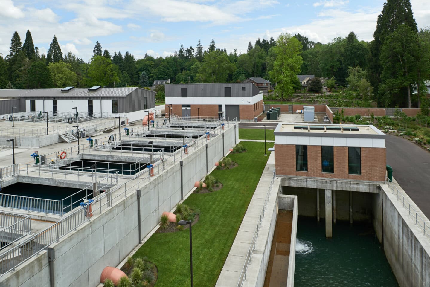 Water Treatment Structures commercial concrete contractors
