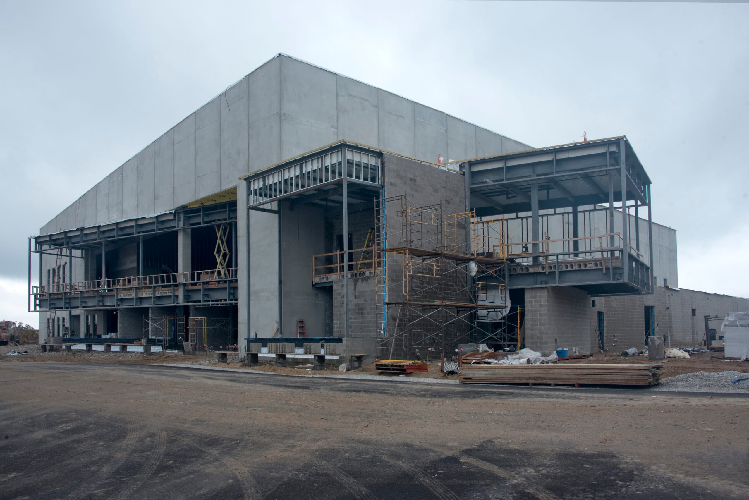 Valley Ranch Community Center - Municipal concrete project in Irving, TX