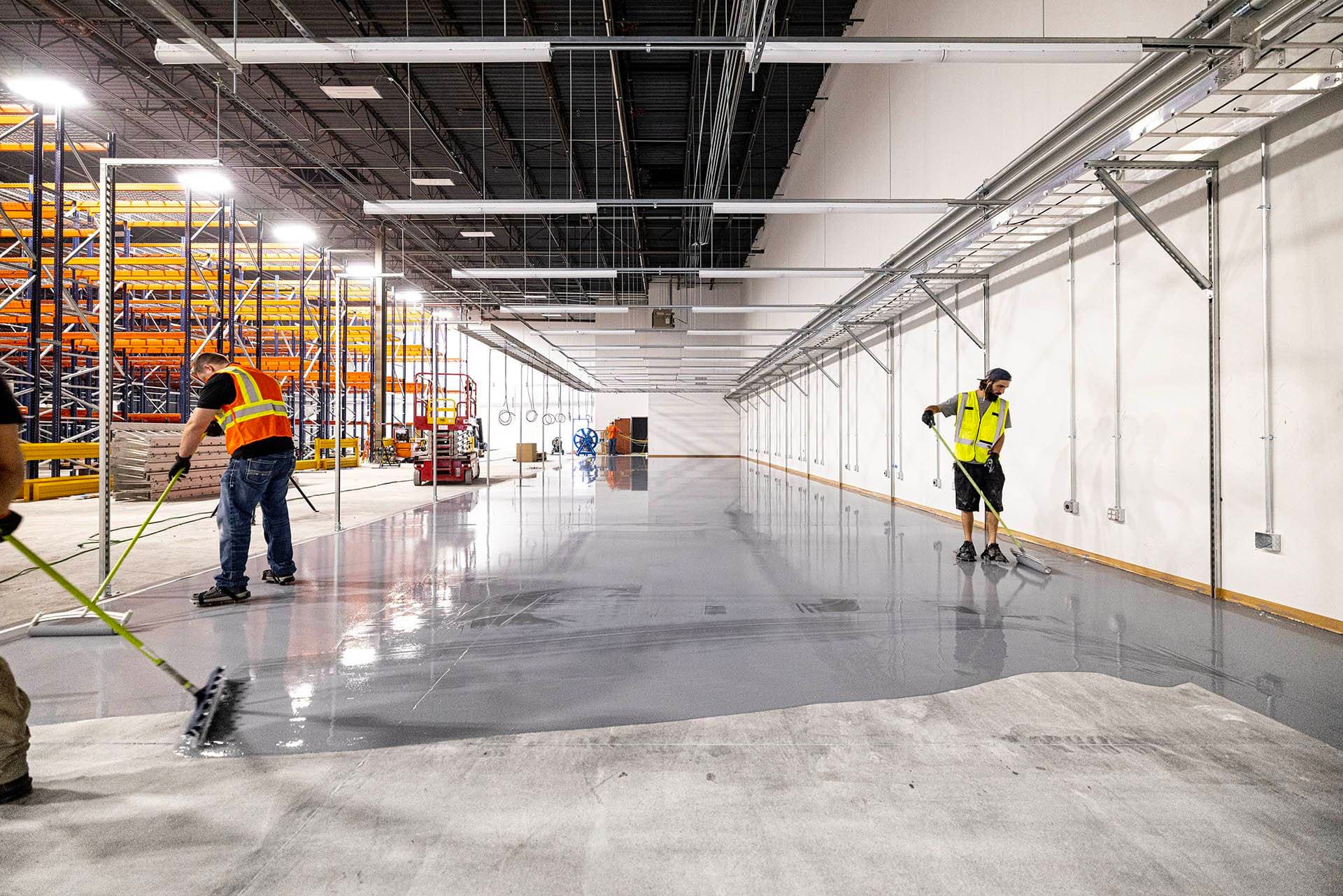 Industrial Warehouse Slabs commercial concrete contractors